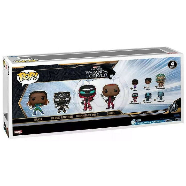 品質のいい Marvel POP! Funko Black of Pack 4 - Forever Wakanda Panther: アメコミ