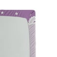 thumbnail image 2 of Mauve Fitted Sheet, Old Fashioned Ornate Lace Pattern with Classical Polka Dots Background Image, Soft Decorative Fabric Bedding, Twin XL Size, Lilac Lavender, by Ambesonne, 2 of 2