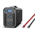 thumbnail image 1 of BESTEK 2000 Watt Pure Sine Wave Power Inverter, 12V DC to 110V/120V AC Inverter with 3 AC Outlets, USB & Type-C Port, Remote Controller, Off-Grid Sol, 1 of 5