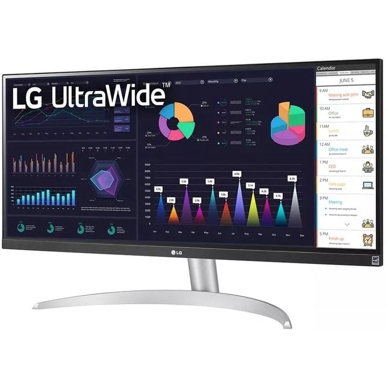 LG 34-inch UltraWide FHD VESA DisplayHDR 400 IPS Monitor w LG 34-inch UltraWide FHD VESA DisplayHDR 400 IPS Monitor w