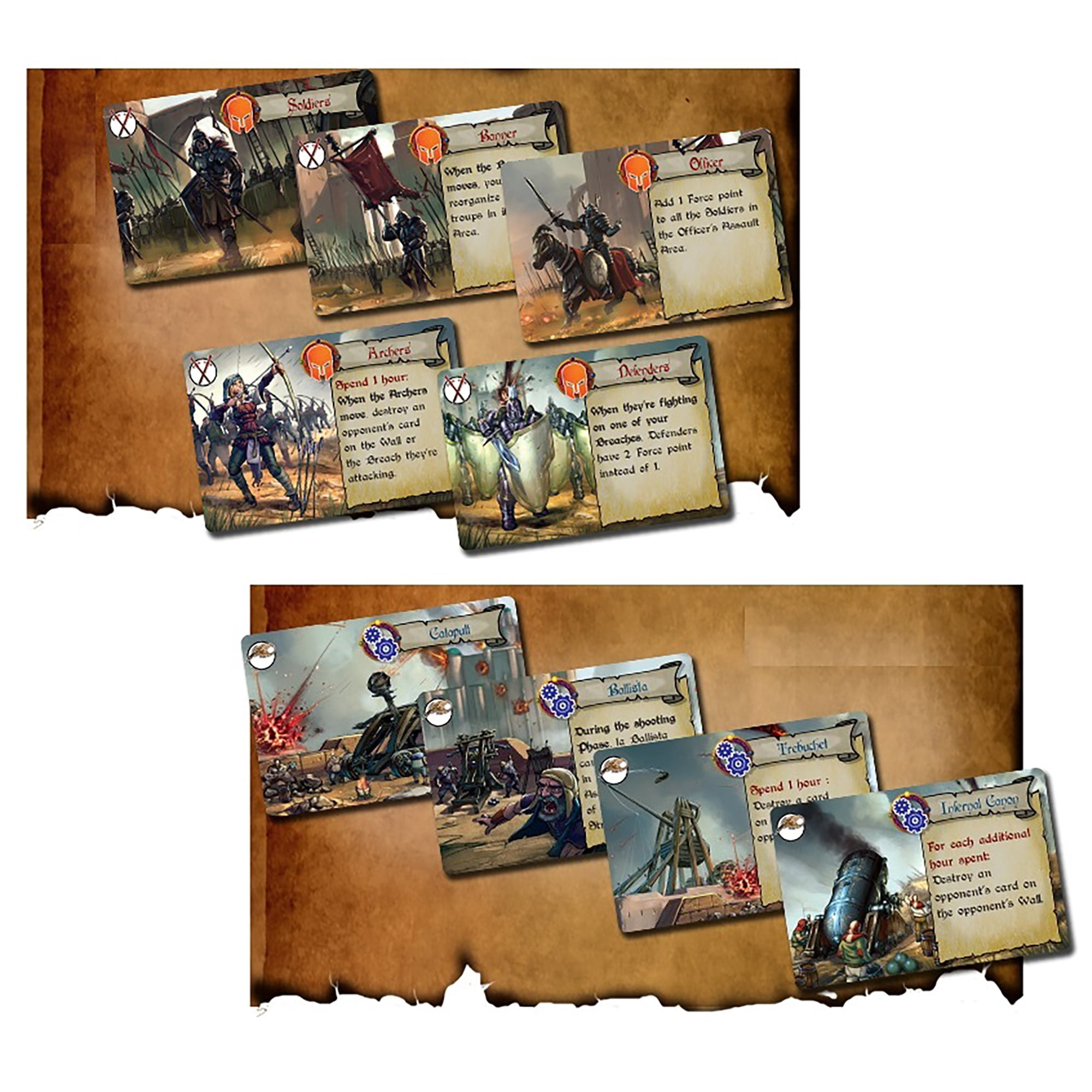 Versus Series: Fortresses And Clans - Competitive Card Game, White Wolf Coterie, The Red Joker, Ages 14+, 2 Players, 30 Min