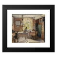 thumbnail image 2 of Carl Wenzel Zajicek 22x20 Black Modern Framed Museum Art Print Titled - Sunny Interior, 2 of 5