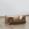 thumbnail image 4 of Home Soft Things Memory Foam Plush Pet Bed - Waterproof & Removable - Taupe - 24"x33"x11", 4 of 8