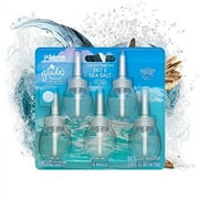 Glade PlugIns Refills Air Freshener, Scented and Essential Oils for Home and Bathroom, Sky & Sea Salt, 3.35 Fl Oz, 5 Count