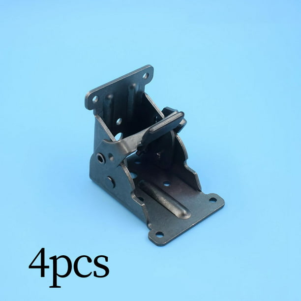 4Pcs Heavy Duty Folding Hinges 90 Degree Metal Locking Hinges for Foldable  Table