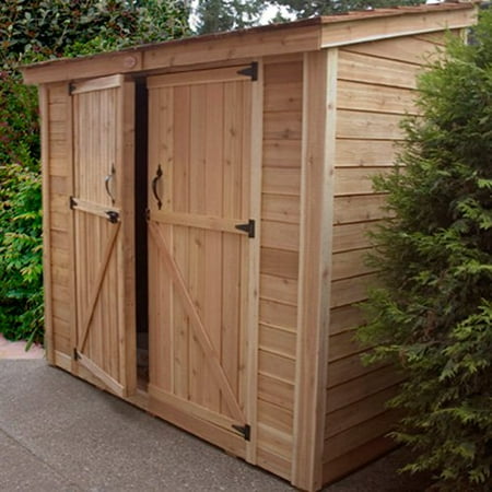 Outdoor Living Today SS84D SpaceSaver 8 x 4 ft. Double 