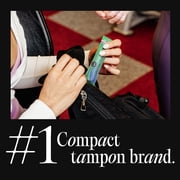 Kotex Click Compact Tampons, Super Plus, Unscented, 45 Count