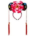 thumbnail image 1 of Aros para el pelo, diademas de estilo chino, diademas decorativas de princesa con borlas de flores chinas, 1 of 5