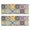 Blue Boho Bohemia, variant on Kitchen Rugs Sets Of 2,Boho Gray and Beige Floral Ethnic Pattern Anti Fatigue Kitchen Mat Rugs Non Slip Washable,Decorative Kitchen Floor Mats for Kitchen,Sink,Laundry,17"X47"