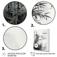 thumbnail image 3 of Designart "Classics Sumi Asian beauty I" Asian Floater Framed Canvas Print, 3 of 7