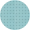 thumbnail image 1 of Ahgly Company Tapis Rond Lavable en Machine Intérieur Transitionnel Vert Écume de Mer, 4 Pieds Rond, 1 of 7