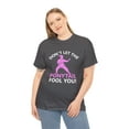 thumbnail image 4 of Don't Let The Ponytail Fool You Shirt, Girls Karate Gift Tee - ID: 659, 4 of 12