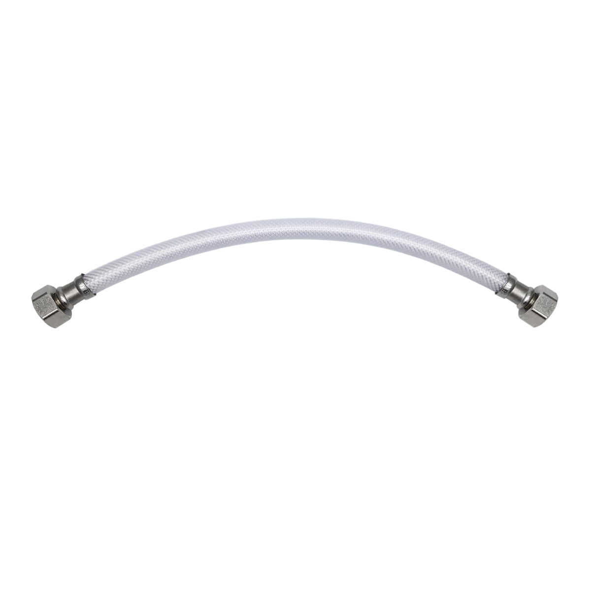 THEWORKS PVC Supply Line, 12"L 1/2" FIP x 1/2" FIP