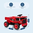 thumbnail image 2 of 12V Ride-On Dump Truck with Remote Control, Electric Dump Bed & Shovel, 2 of 7