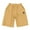 Yellow, variant on Boy's Shorts Mid Waiste Drop Waist Comfort Linen Shorts White Shorts Athletic Shorts,Size 6 Years-7 Years