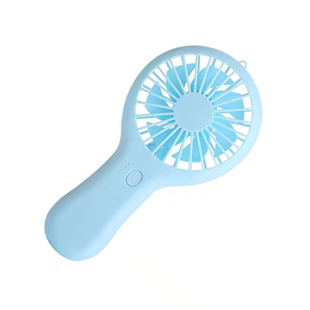 Wosthever ABS lindo enfriamiento mini ventilador ligero y compacto portátil mini portátil mini enfriamiento de mano Electrodomésticos azul