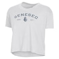 thumbnail image 2 of Women's Alternative Apparel  White SUNY Geneseo Knights Retro Jersey Headliner Cropped T-Shirt, 2 of 3