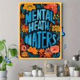thumbnail image 4 of UXIEQU Mental Health Matters Canvas Wall Art Print 15.75x11.81 Inches, 4 of 8