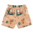 thumbnail image 7 of FORMRS Boys Swim Trunks Quick Dry Mesh Liner Boardshorts Sizes XS-XL, Christmas Santa, 7 of 7