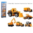 thumbnail image 2 of Vehículos de construcción y juguetes para automóviles, paquete de 6 para niños, 2 of 5