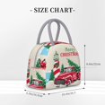 thumbnail image 2 of Easygdp Merry Christmas 1 Bolsa de Almuerzo Insulada Grande, Forro de Aluminio, Diseño Espacioso, a Prueba de Fugas, Ideal para Trabajo, Picnics, Viajes y Actividades al Aire Libre, 2 of 6