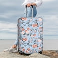 thumbnail image 7 of Disketp Rose Flowers Elastic Travel Luggage Cover Travel Suitcase Protective Cover For Trunk Case Apply To 18''-32'' Suitcase Cover-X-Large, 7 of 7