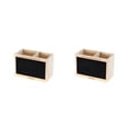 thumbnail image 4 of Bearachild Solid Wood Holder With Grids Home Selected Solid Easy Holder Wood Multiple-layered Use Grids Materials Log Office pizarra de doble rejilla 2piezas, 4 of 6