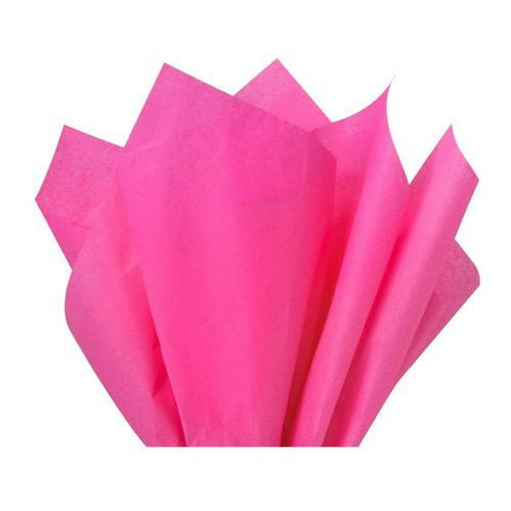 Brand New Cerise Dark Hot Pink Fuschia Bulk Tissue Paper 15" x 20" - 100 Sheets