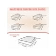thumbnail image 5 of Thick 600GSM Cooling Quilted Mattress Topper with Deep Pocket 8-21", Breathable Noiseless Protector, Machine Washable for All Beds, Extra Thick Support, 5 of 13