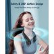 thumbnail image 3 of Bladeless Neck Fans, Portable Neck Fan Rechargeable 5000 mAh, USB-C Powered with 3 Speeds, Personal Fans Round Neck Great For Women Men Kids Home Offi, 3 of 4