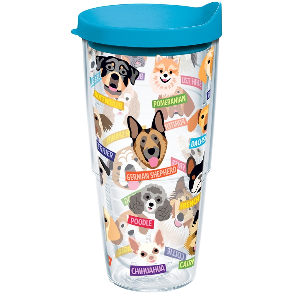 Tervis Flat Art Dogs Insulated Tumbler