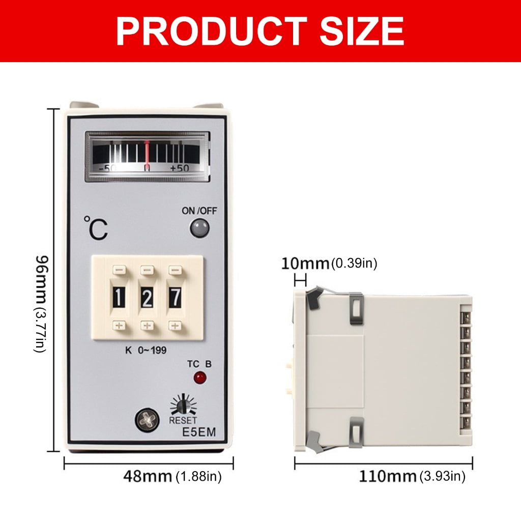 High Accuracy Thermostat Control Unit PVC for Industrial Equipment & Dryers