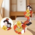 thumbnail image 6 of Asian Geisha Doll Statuette Freestanding Resin Craft for Japanese Style Home Decor Kids Birthday Gift, 6 of 9