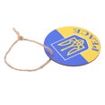 thumbnail image 3 of Adornos de madera Bandera Colgante Artesanía fina Collar de madera compuesta Colgante Respetuoso con el medio ambiente Joyería reutilizable ANGGREK  Otros, 3 of 8