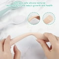 thumbnail image 6 of Gealach 7 Soft-Tip Silicone Feeding Spoons, First Stage Infant Training Spoon, Dishwasher Safe, Set of 7, 6 of 7