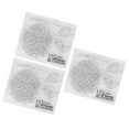 thumbnail image 4 of 3Pcs DIY Transparent Stamps Clear Imprint Repeated Sticking Clear Rubber Stamps for Making Card Decoration DIY Crafts, 4 of 14