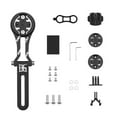 thumbnail image 3 of Yimiti Bicycle Integrated Handlebar Meter Stand Bracket Adjustable Angle Meter Stand,Black, 3 of 8