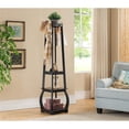 thumbnail image 1 of KB CR1436 70 x 17 x 17 in. Coat Rack with Storage - Black, 1 of 1