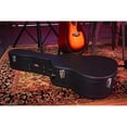thumbnail image 3 of Gator Cases Hard Shell Wood Protective Case for 3/4 Size Acoustic Guitars, Black, 3 of 16