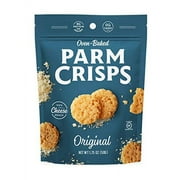 ParmCrisps 100% Cheese Crisps, Keto Friendly, Gluten Free (Original, 4 Pack)