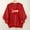 A158 Red, variant on Xdegoge Oversized Sweatshirt for Women Valentine's Day Heart Printed Long Sleeve Crew Neck Casual Hoodless Sweatshirt Fashion Dressy Tops Holiday Shirts