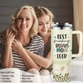 thumbnail image 6 of Bonus Mom Tumbler Best Gifts for Mother in Law Best Bonus Ever 40oz Tumbler Christmas Birthday Gift for Step Mom from Step Son Daughter Tumbler with Handle Lid Straw, 6 of 6