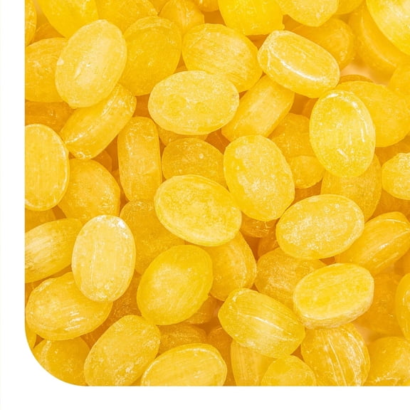 Lemon Drops Hard Candy - 2 Pound Bulk Bag - Classic Lemon Hard Candy with Sweet and Tart Citrus Flavor