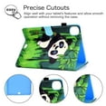 thumbnail image 4 of iPad Pro 11" 2020 Case, Allytech PU Leather Corner Protection Auto Sleep Wake Cards Slots Folio Shockproof Multi Angle Viewing Stand Case Cover for Apple iPad Pro 11 2nd Generation, Panda, 4 of 8