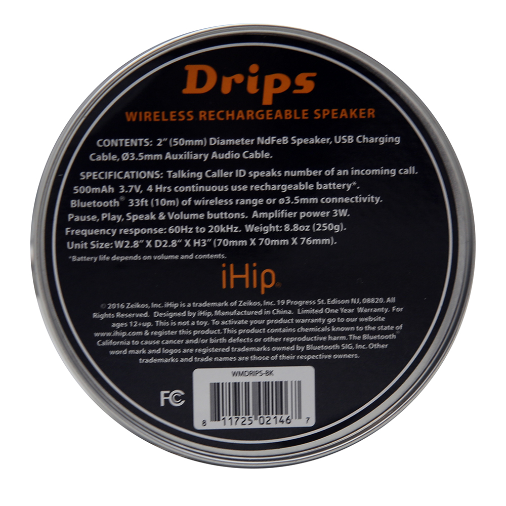 ihip drips speaker