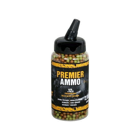 Gameface Airsoft 12gr Ammo 6mm, 2000ct, U-SAP2000