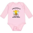 thumbnail image 3 of Inktastic Cute Bee Grandpa's Little Honeybee with Stars Boys or Girls Long Sleeve Baby Bodysuit, 3 of 5