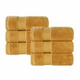 thumbnail image 3 of Superior Niles Egypt Produced Giza Cotton Hand Towel Set of 6, Gold, 3 of 14