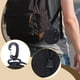 thumbnail image 5 of Bolsa de almacenamiento pequeña, bolsa utilitaria, minibolsa compacta para auriculares, monedas, senderismo Negro, 5 of 7
