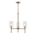 thumbnail image 5 of Millennium Lighting  Chastine Chandelier Light Fixture Modern Gold 3 3 Lights Matte Gold, 5 of 5